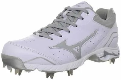 Мужские бейсбольные бутсы Mizuno 9-Spike Advanced Classic 7, белые/серые, 16 D США