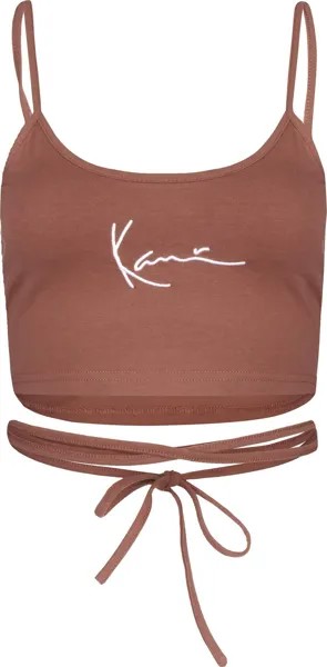 Топ Karl Kani, каштановый