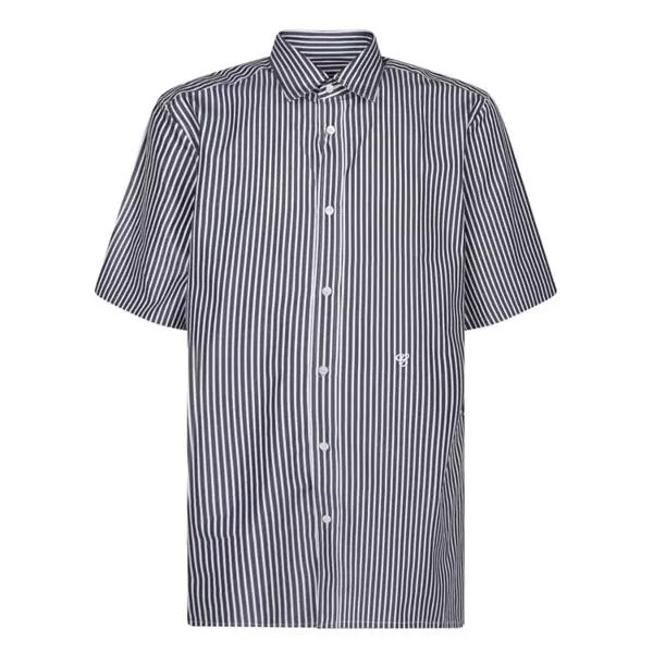 Футболка cotton shirt Maison Margiela, синий