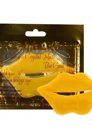 Fabrik cosmetology Маска для губ Коллагеновая с BioGold желтый