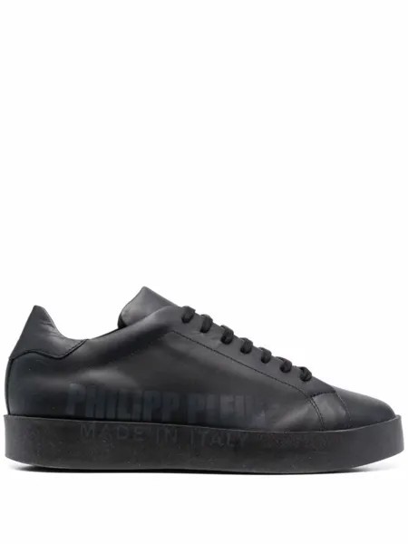 Philipp Plein кеды на шнуровке, черный