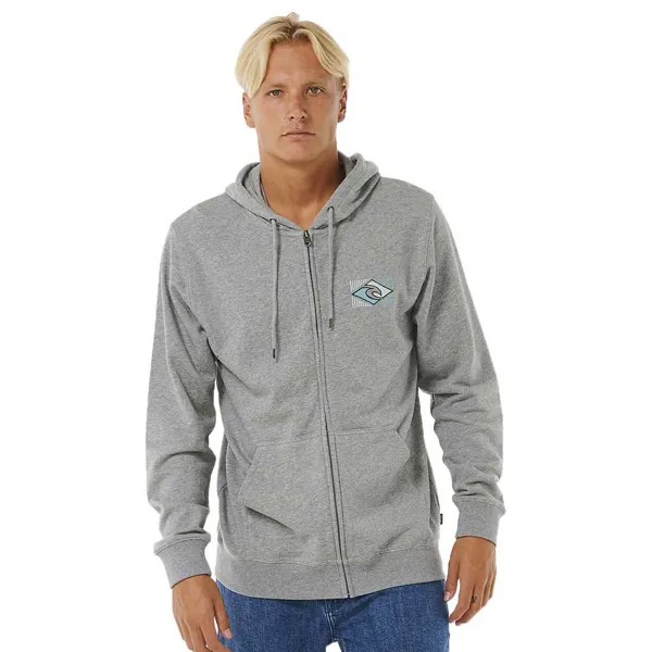 Толстовка Rip Curl Tradition Thru Full Zip, серый