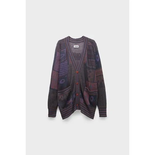 Кардиган Magliano grampa jacquard cardigan, размер 48, мультиколор