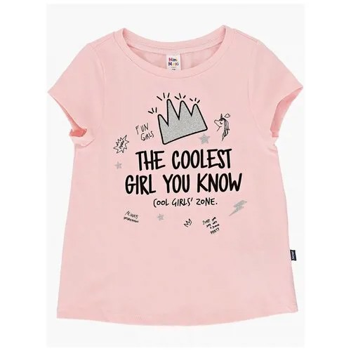 Футболка Mini Maxi, размер 98, розовый