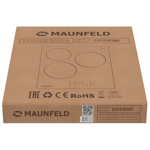 Встраиваемая электрическая варочная панель MAUNFELD CVCE453BK