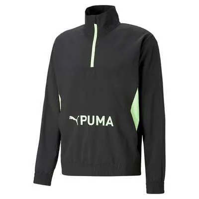 Мужской повседневный пуловер на молнии Puma Fit Heritage с тканой застежкой-молнией, размер M, 523