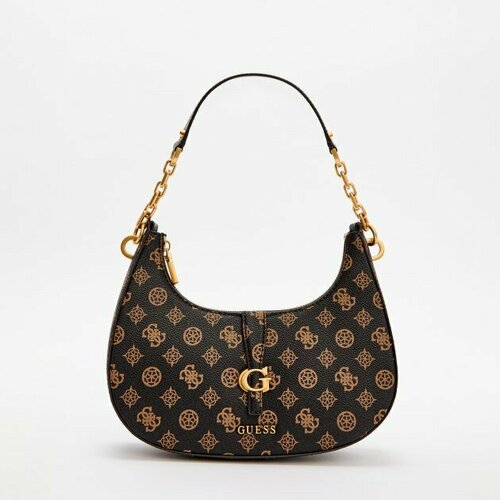 Сумка хобо GUESS, коричневый