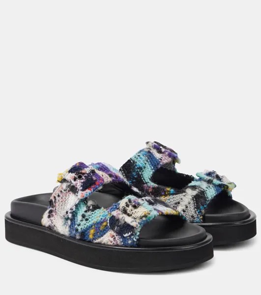 Сандалии Clea Missoni, синий