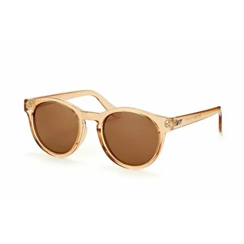 Солнцезащитные очки Le Specs, панто, оправа: пластик, для женщин, коричневый