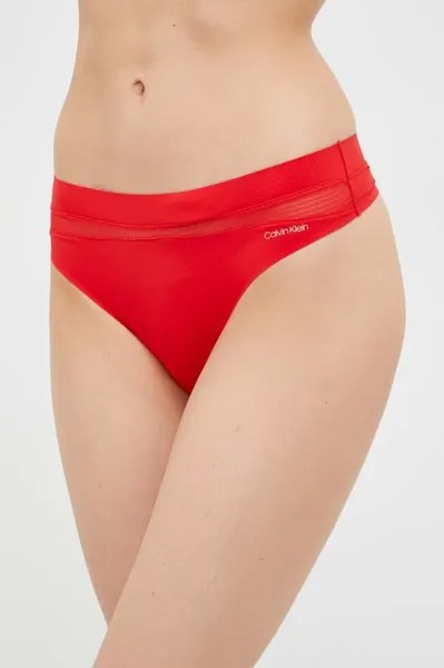 Шлепки Calvin Klein Underwear, красный