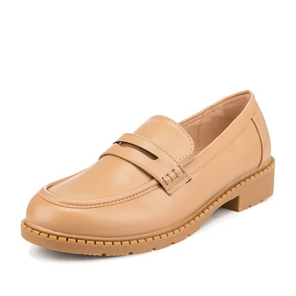 Лоферы женские INSTREET 26-31WA-799SS бежевые 38 RU
