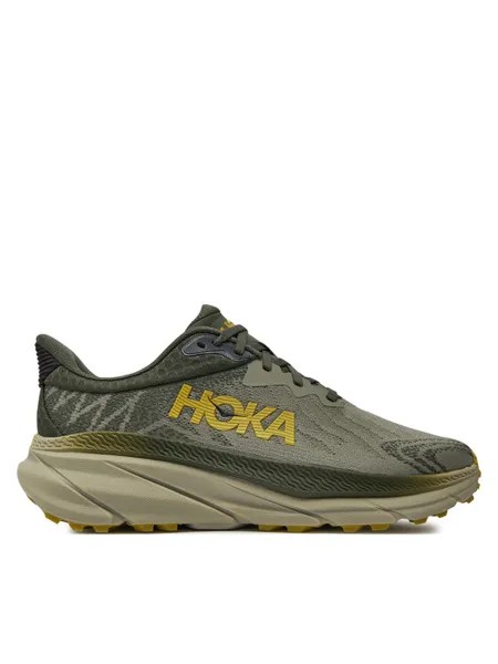 Кроссовки Hoka, хаки