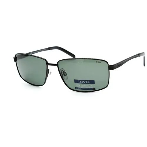 Солнцезащитные очки Invu B1607, черный, зеленый