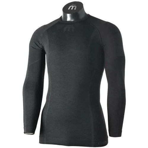 Термобелье рубашка Mico Superthermo Dualtech Merino Skintech мужская, II, Серый