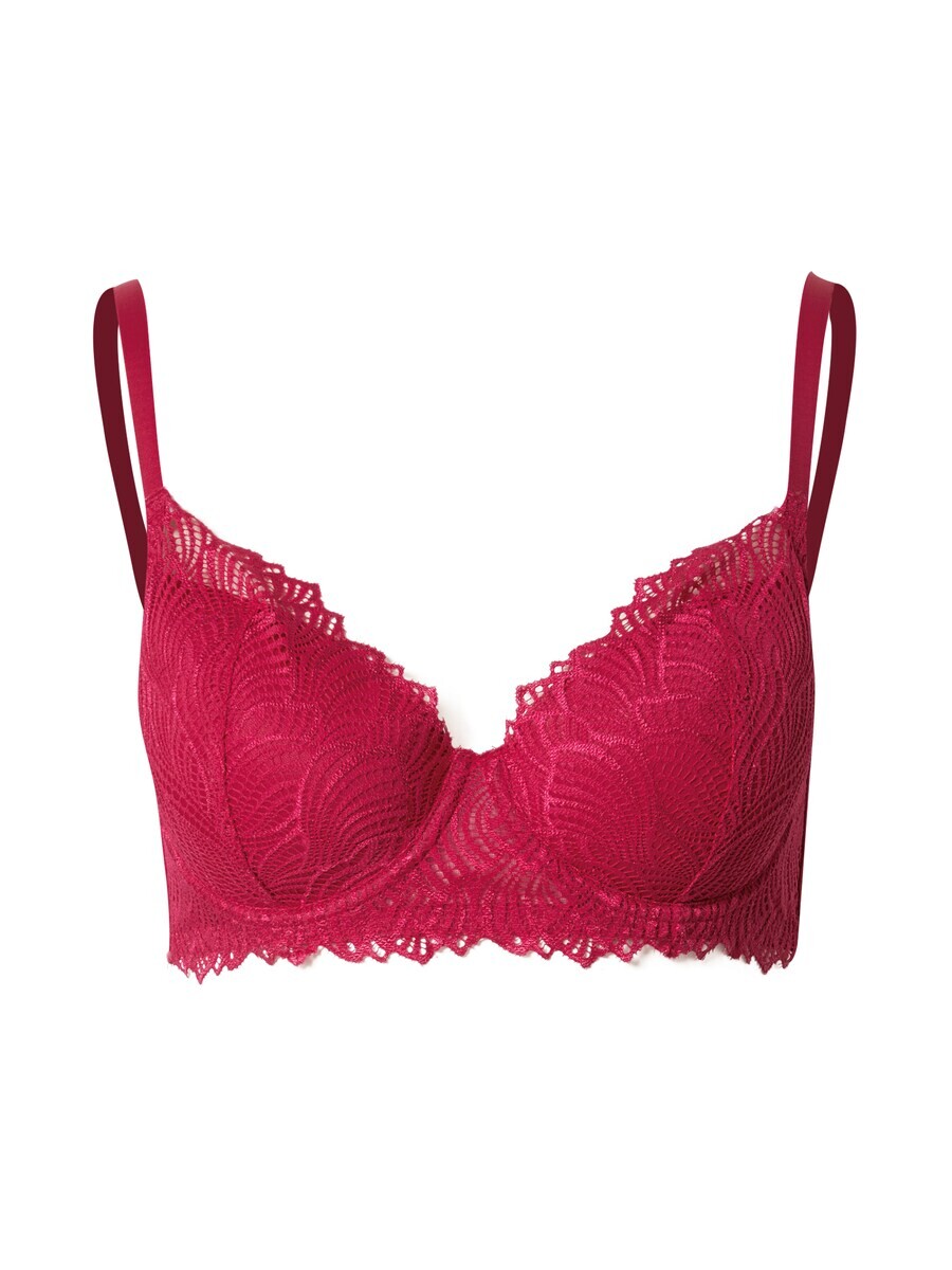 Бюстгальтер NATURANA Triangle Bra, бордо