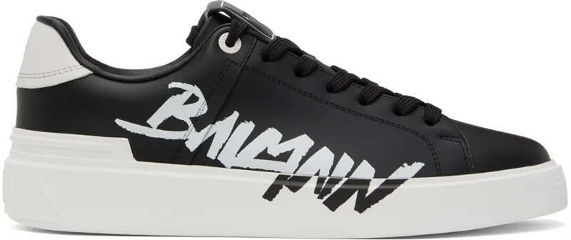 Черные кроссовки B-Court Balmain