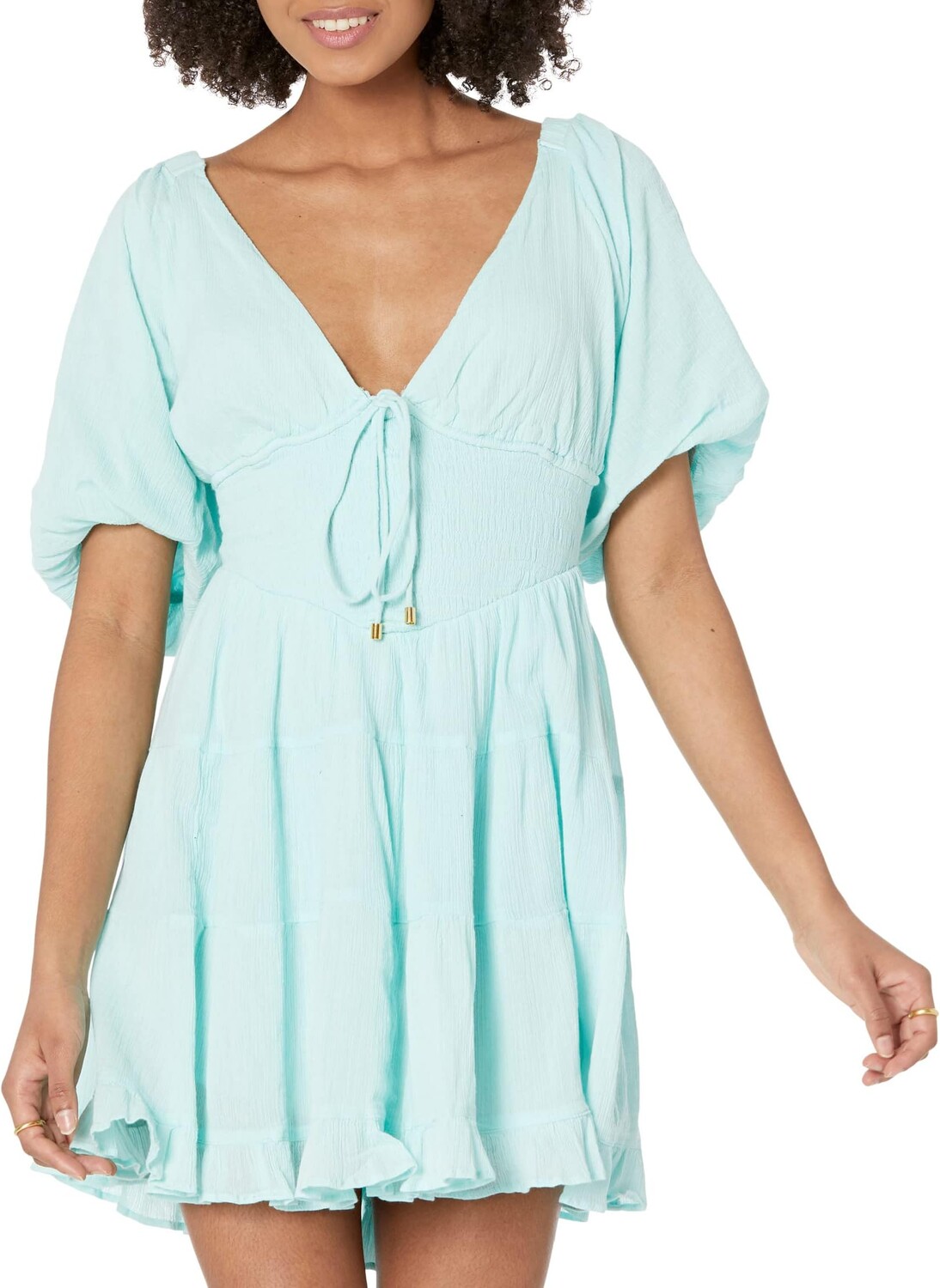 Платье Perfect Day Mini Free People, цвет Clear Skies