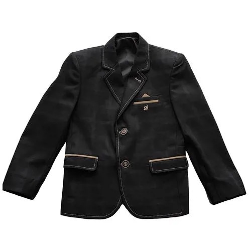 Пиджак для мальчика черный/клетка размер:116 Bulut