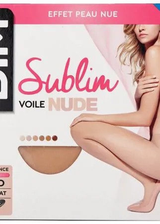 Колготки DIM Sublim Voile Nude 10 den, размер 1, beige eclat (бежевый)