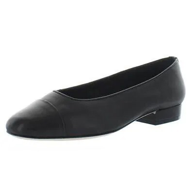 VANELi Женские черные кожаные нарядные туфли Frankie на каблуке 7, ширина (C, D, W) BHFO 7137