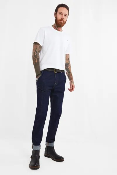 Потрясающие зауженные джинсы Joe Browns, синий