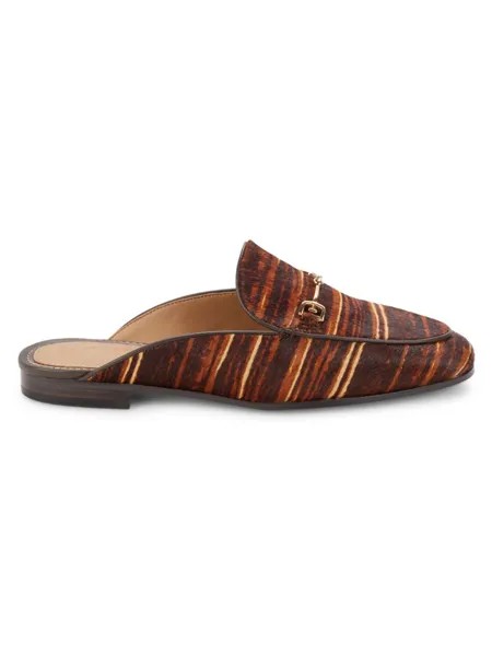 Мюли Linnie с меховой отделкой Sam Edelman, цвет Brown Multi