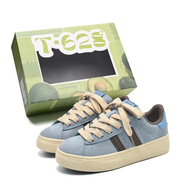 Кроссовки T628 Skateboarding Shoes Women's Low-top, мятно-зеленый