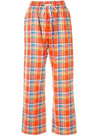 Mira Mikati клетчатые брюки с кулиской
