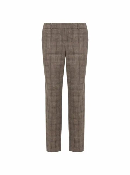 Прямые брюки в клетку Hugo Boss