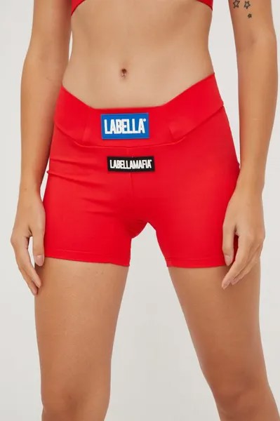 Тренировочные шорты LaBellaMafia Labellamafia, красный