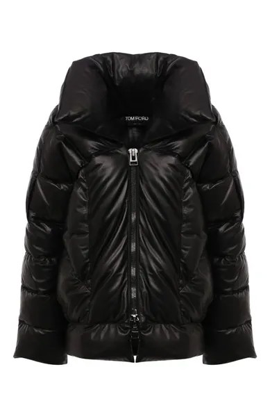 Кожаный пуховик Tom Ford