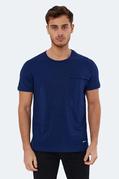 KAURI Мужская футболка темно-синяя SLAZENGER