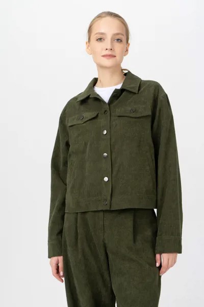 Пиджак женский Ennergiia AW23-V03 хаки 46 RU
