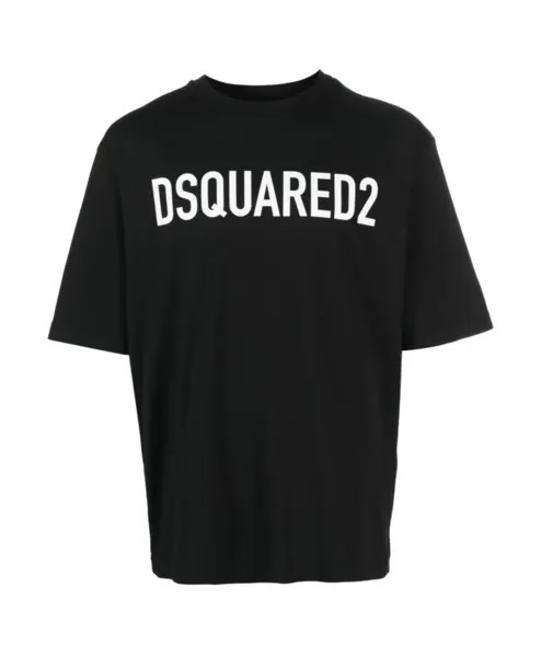 Футболка с круглым вырезом и поло Dsquared2, черный