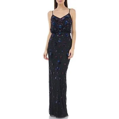 JS Collections Женское вечернее платье-блузон с бисером и блестками BHFO 5324