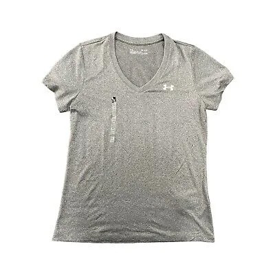 Женская футболка с короткими рукавами и короткими рукавами Under Armour UA Tech Twist (темно-синий)