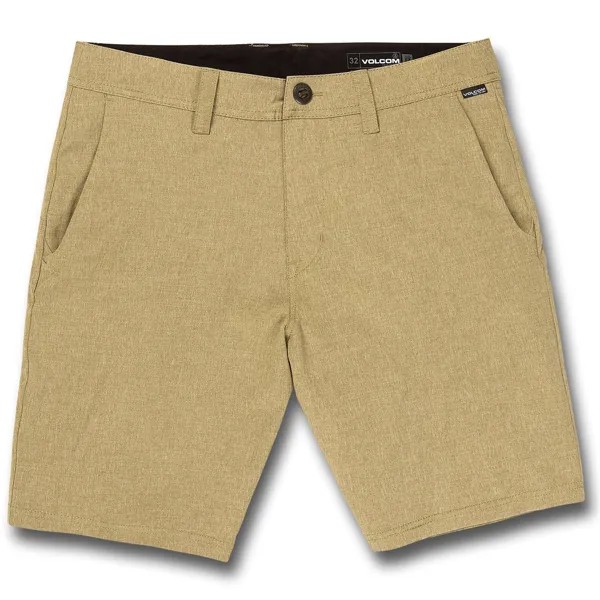 Шорты Volcom Frickin Cross Shred Static 20 Hybrid, цвет Dark Khaki