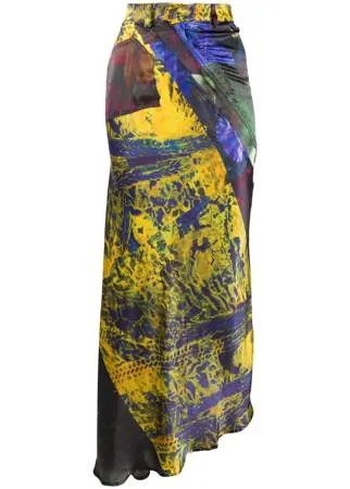Ottolinger юбка с абстрактным принтом