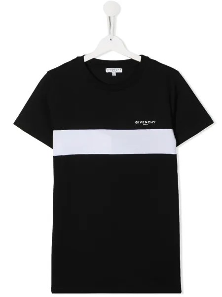Givenchy Kids футболка с логотипом