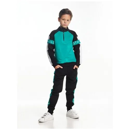 Комплект одежды Mini Maxi, размер 110, черный, зеленый