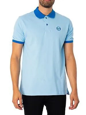 Мужская рубашка-поло Vitro Sergio Tacchini, синяя