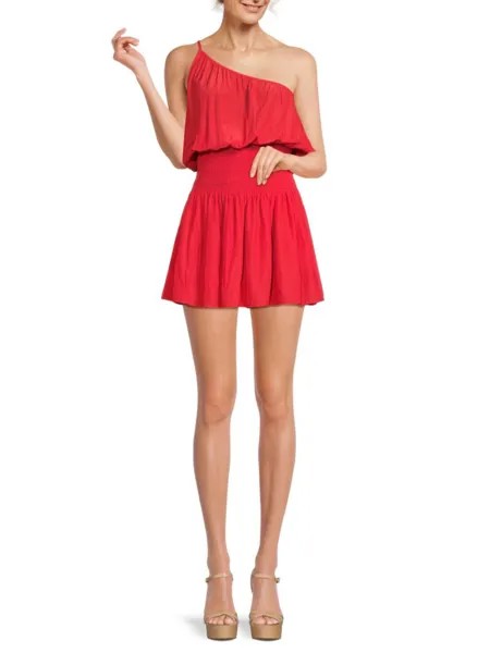 Мини-платье Leah Blouson Ramy Brook, цвет Grenadine