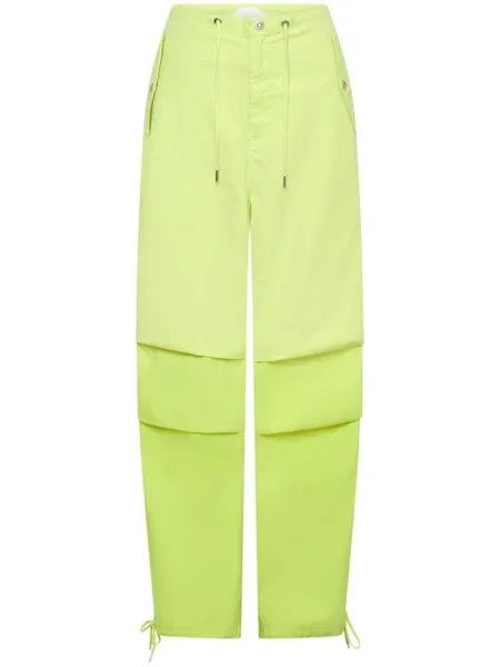 Dion Lee брюки Sunfade, зеленый
