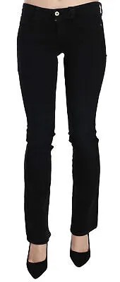 Джинсы CNC COSTUME NATIONAL Черные джинсовые брюки скинни с заниженной талией s. W26 Рекомендуемая розничная цена 350 долларов США
