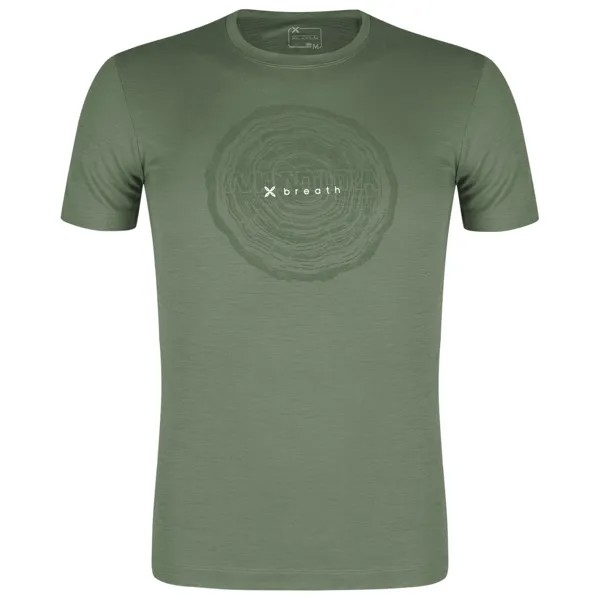 Рубашка из мериноса Montura Merino Breath T Shirt, цвет Verde Salvia
