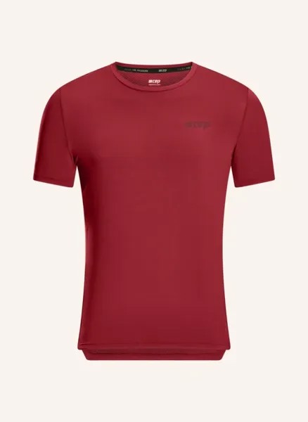 Беговая рубашка the run short sleeve Cep, красный