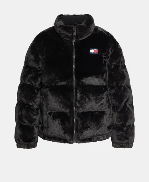 Зимняя куртка Tommy Jeans, черный