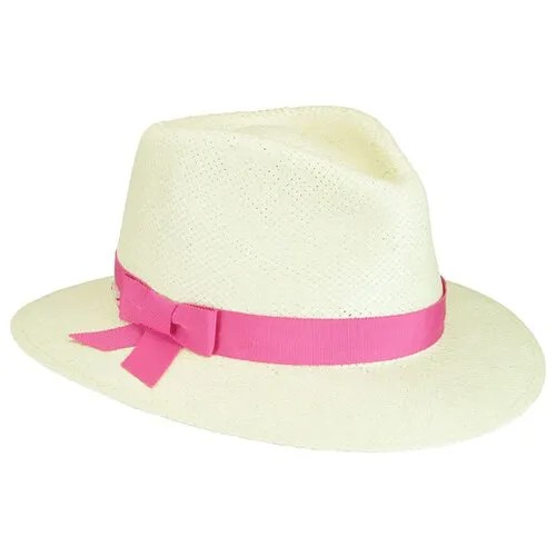 Шляпа BETMAR арт. B1609H LAURA II (белый/розовый), размер 58