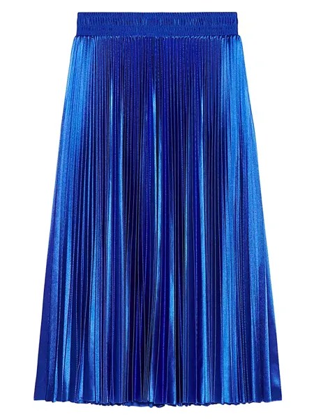 Плиссированная спортивная юбка Balenciaga, синий