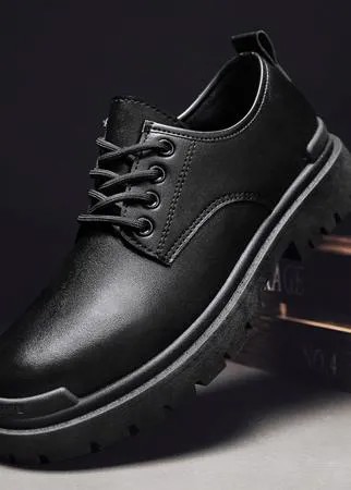 Для мужчины на шнурках оксфорды Мужская официальная обувь